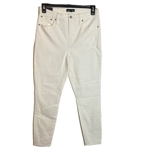 J. Crew Mercantile White High Rise Skinny Denim Jeans SKU0121